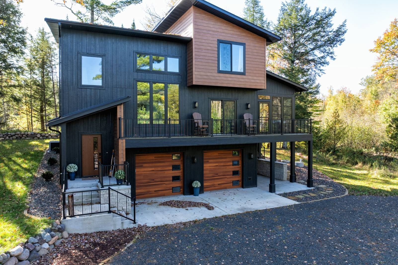 Modern Design New Lake Namakagon Home